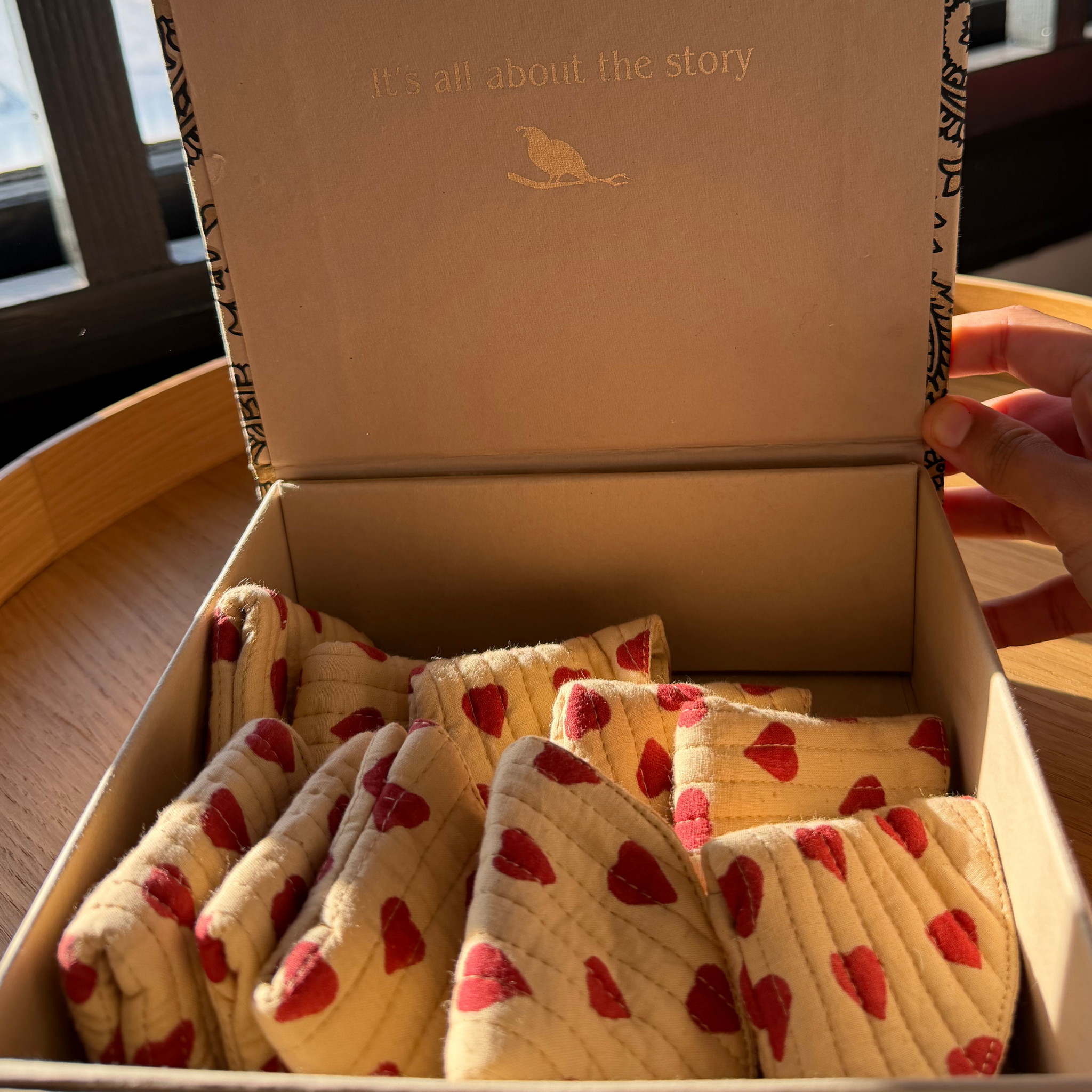 Keepsake Gift Box - Fold Flat Design - Paisley Love