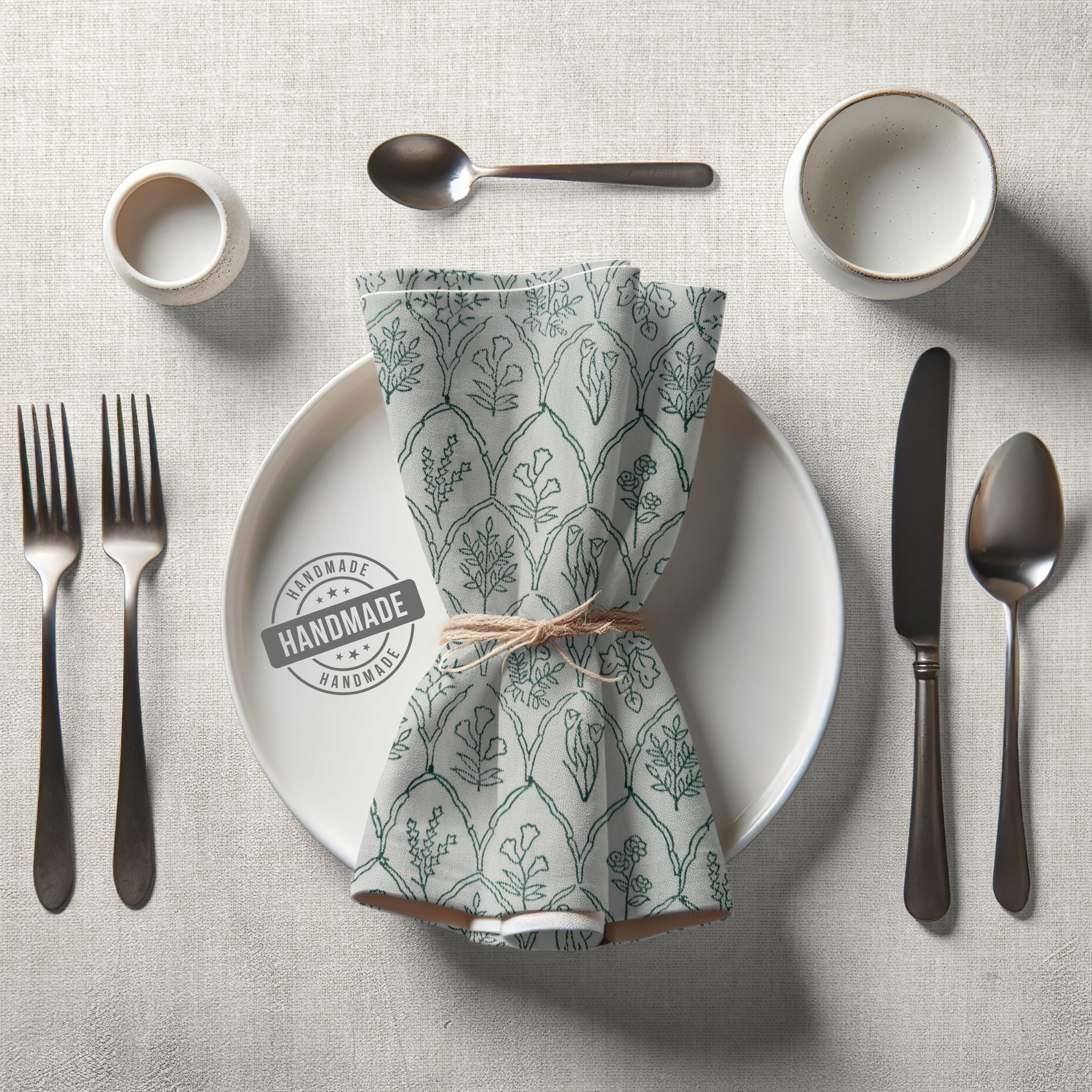 Indian Summer Block Print Napkins