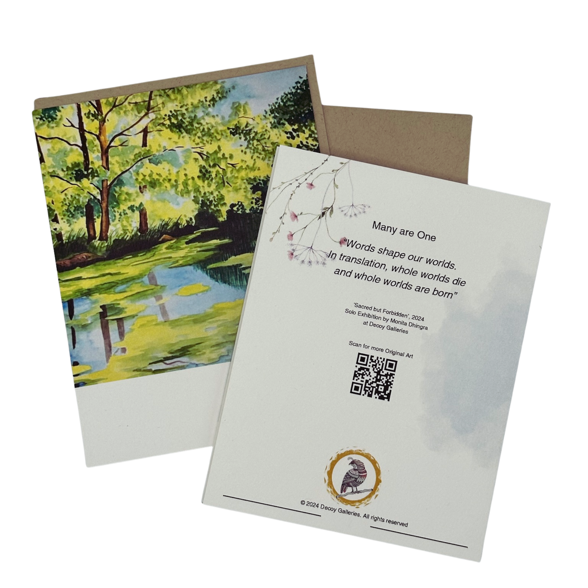 Mindfulness Greeting Cards Featuring Original Paintings