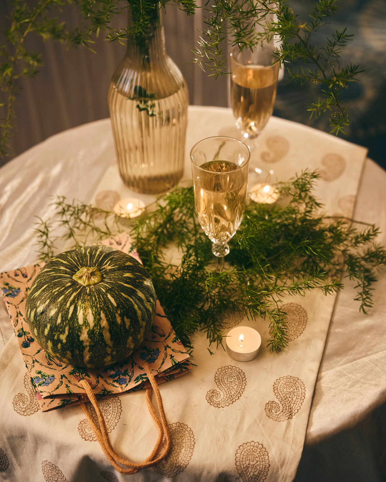 Paisley Love Table Runner