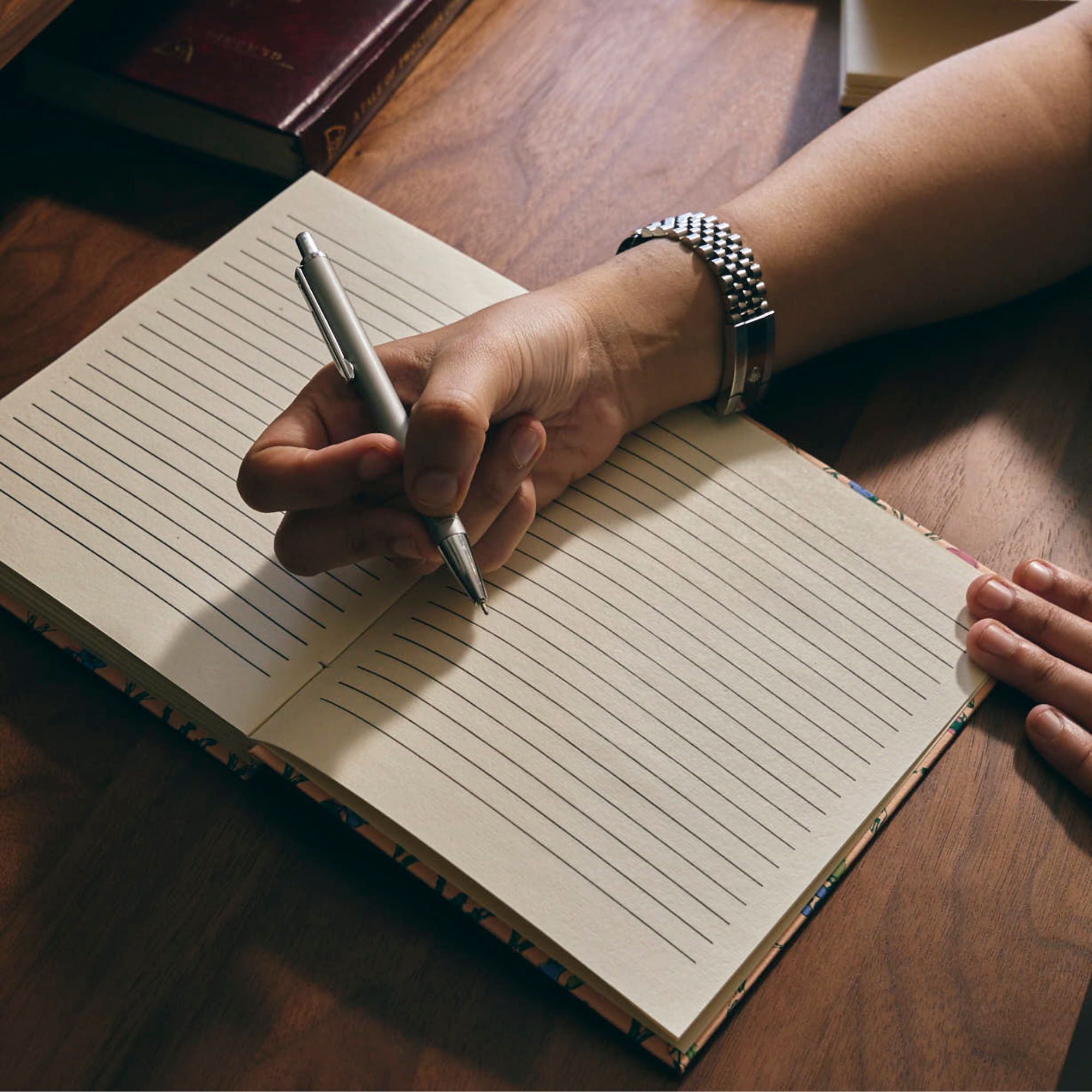 Artisan Made Lay-Flat Journal - Indian Summer Design