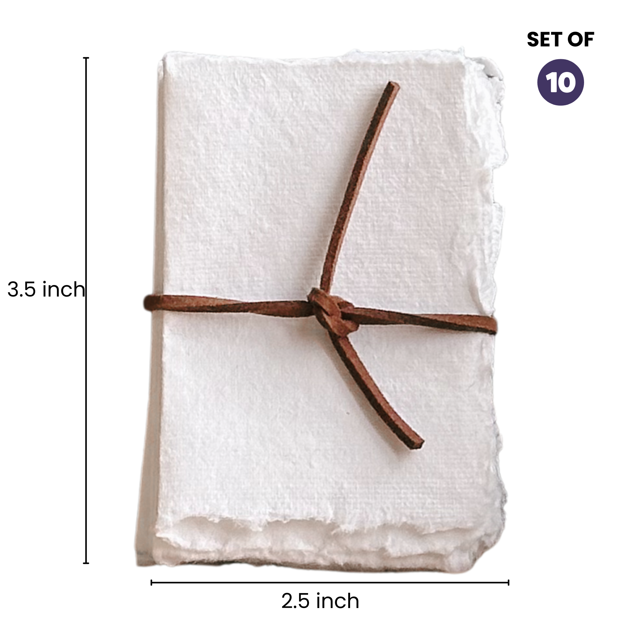 Deckled Edge Placecards