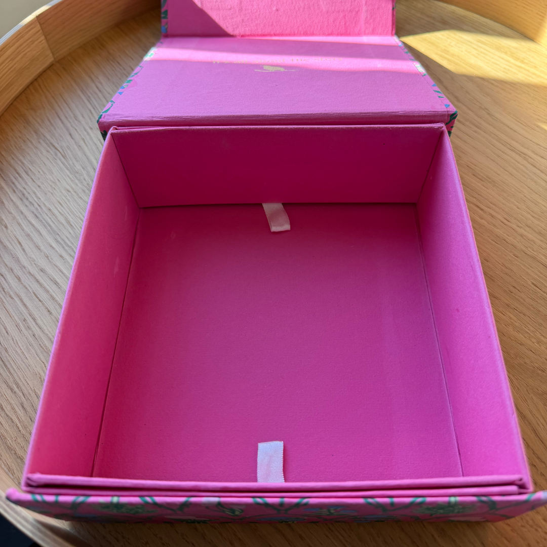 Keepsake Gift Box - Fold Flat Design - Indian Summer