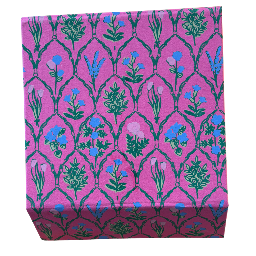 Keepsake Gift Box - Fold Flat Design - Indian Summer