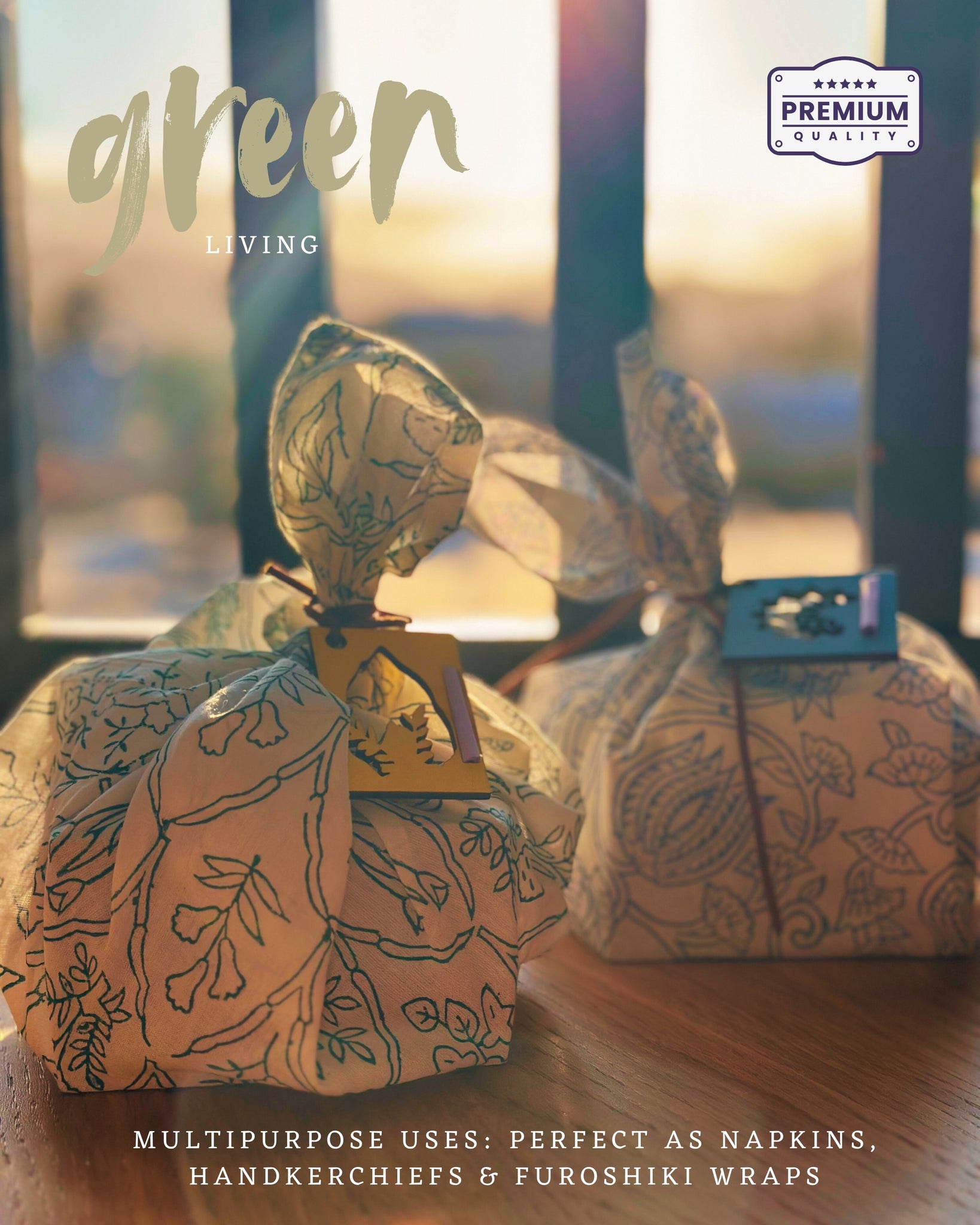 Indian Summer Block Print Napkins