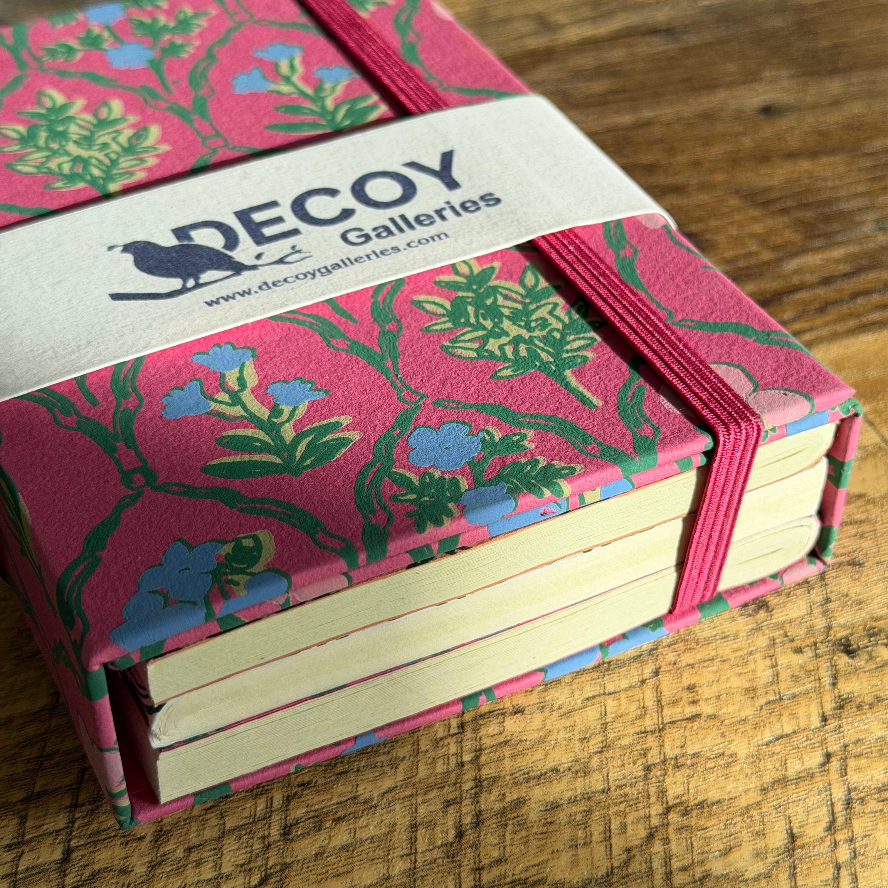 Floral Notebooks Gift Set - Indian Summer (Blank Pages)