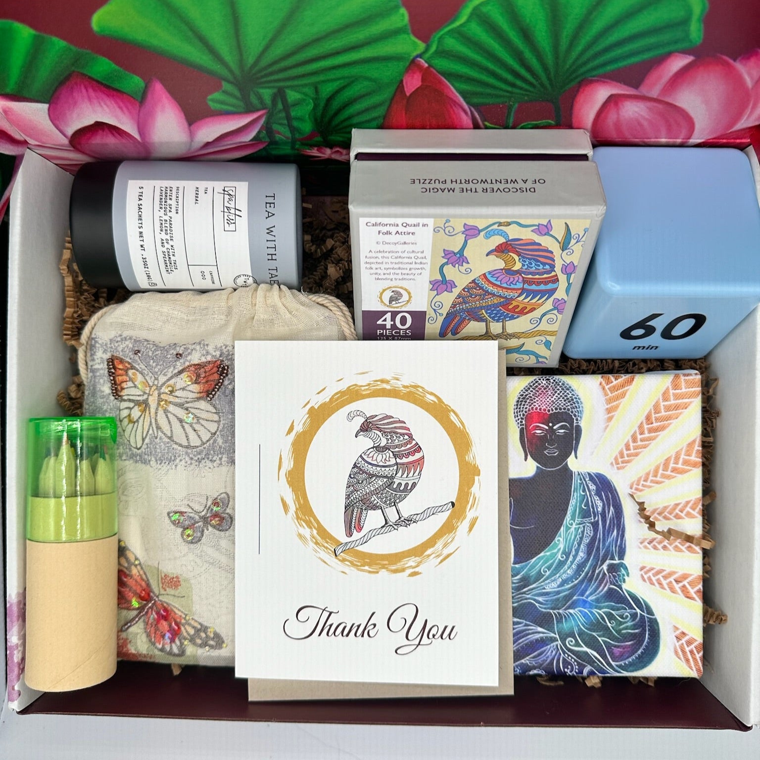 Thank You Greeting Cards - Set of 5