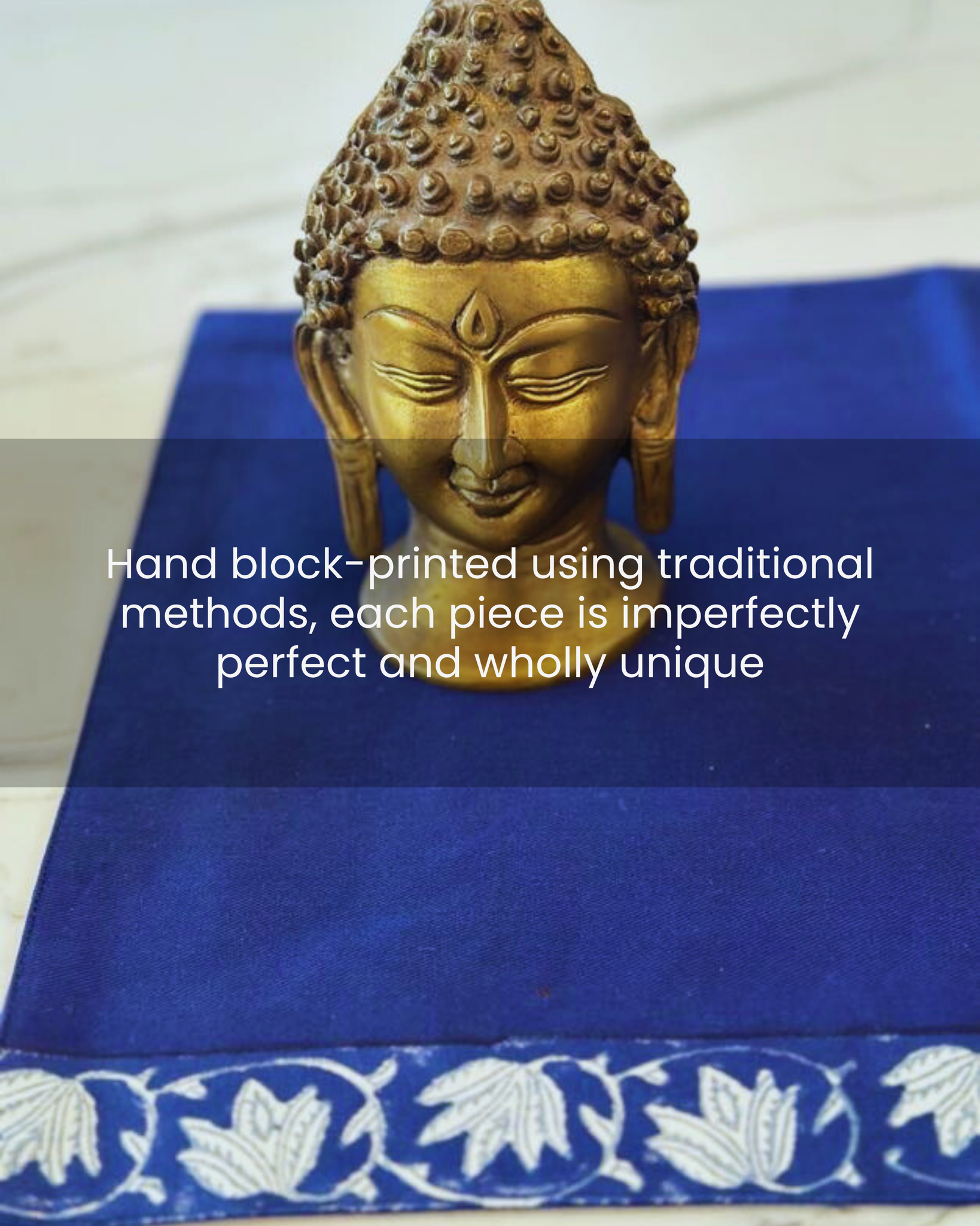 Blue Lotus Table Mats - 100% Cotton