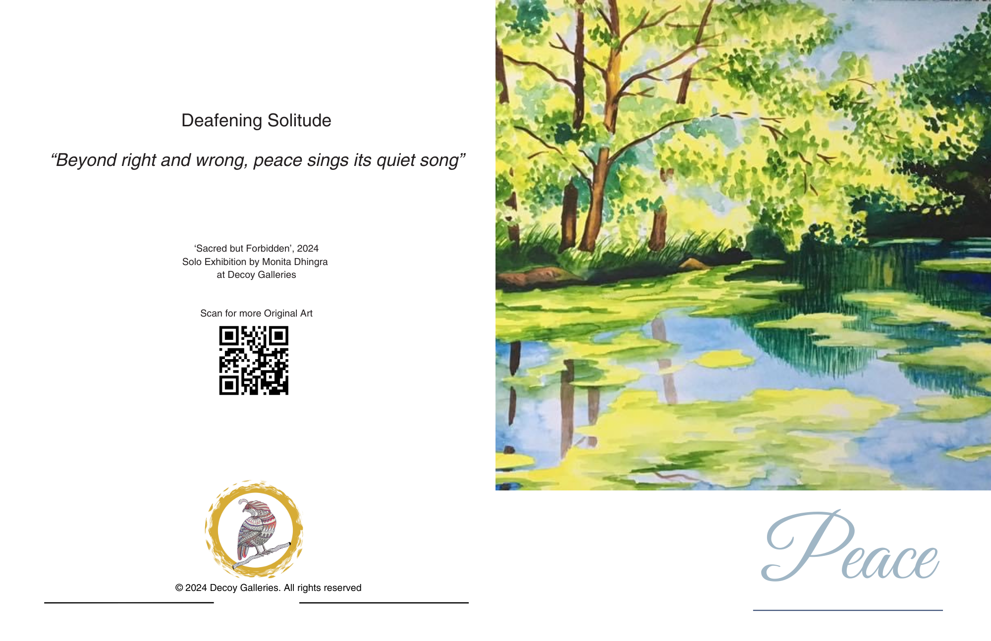 Mindfulness Greeting Cards Featuring Original Paintings
